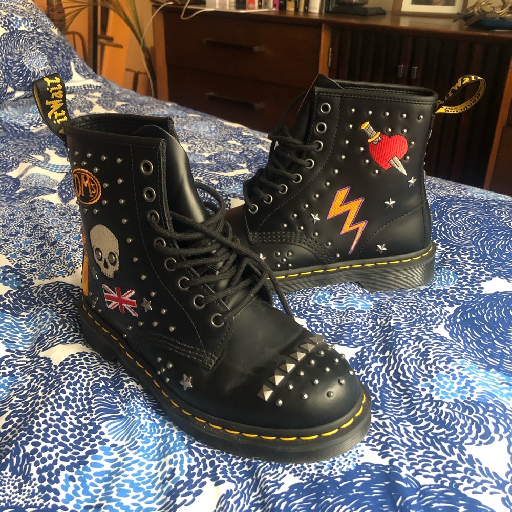1460 Rockabilly Boots LIKE NEW - OFFERS WELCOMED